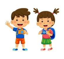 Kids Activity Vector Illustration