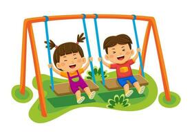 Kids Activity Vector Illustration