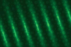 Optical fiber glowing neon rays electro data circuit seamless pattern on green background vector