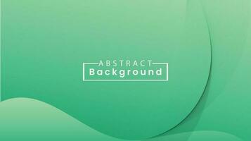 green abstract background vector