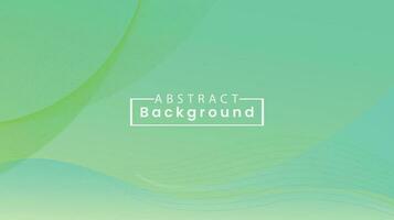 green abstract background vector