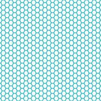 Seamless pattern of blue hexagon on white background for web, print, textile, wallpaper, gift wrapping paper and other. vector