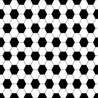 Football pattern background consists of white and black colors. vector