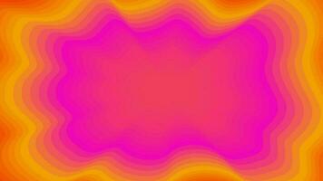 beautiful abstract wave digital marketing background with orange and purple color vector