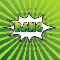 Colorful comic book, Cartoon book background with blank white speech bubbles of different shapes in pop-art style Rays, radial, halftone, dotted effects. Vector illustration