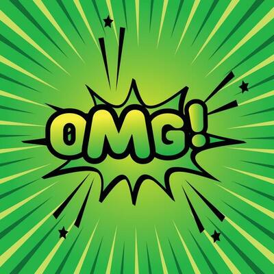 omg comic onomatopoeia 5177051 Vector Art at Vecteezy