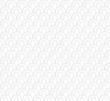 The abstract pattern of overlapping circle shapes. Seamless pattern. White and gray color background. vector