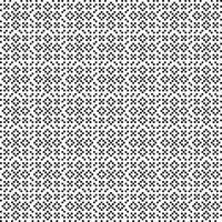Abstract seamless pattern cross stitch style, black and white. vector