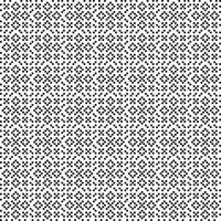 Abstract seamless pattern cross stitch style, black and white. vector