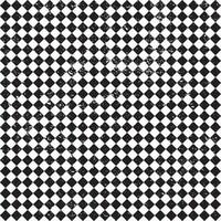 Geometric seamless pattern, black and white background, vector illustration.