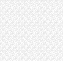 The abstract pattern of overlapping circle shapes. Seamless pattern. White and gray color background. vector