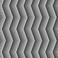 Zigzag seamless pattern vector illustration, Black and white.