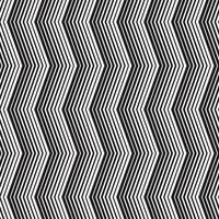 Zigzag seamless pattern vector illustration, Black and white.