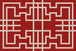 Modern geometric shapes patterns, seamless vector illustration. Pattern designs with modern geometric shapes can be printed as a background image or used for rugs, carpets, or textile fabric.