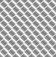 Abstract seamless pattern, hand draw style, black and white. vector
