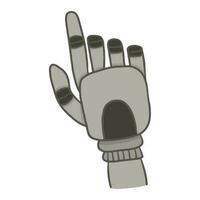 index finger, right hand of robot. Revolutionary Robotic Hand Index Finger Advancements vector