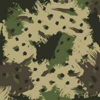 abstract leopard army camouflage pattern suitable for outdoor design vector