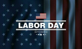 Happy labor day in United States of America background vector illustration