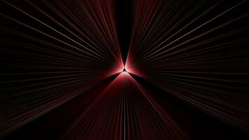 Loop red radial shine ray abstract vj loop background video