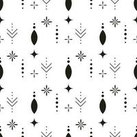 pattern seamless esoteric esoteric dot pattern vector black