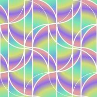 seamless holographic pattern gradient geometry vector illustration