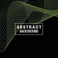 Dark background with an attractive curvy outline pattern vector template for banner