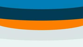 Blue orange Simple clean multicolored curve abstract background illustration vector