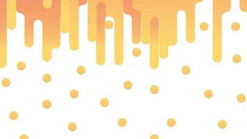 Orange Smudged Soft Clean Abstract Background Illustration vector