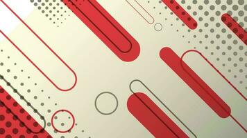 4K ultra high definition modern minimal geometric background Red dynamic shapes element used for decoration, illustration, backdrop, wallpaper, background. vector