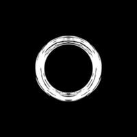Zen Circle Icon Symbol. Aesthetic Circle Shape for Logo, Art Frame, Art Illustration, Website or Graphic Design Element. Vector Illustration