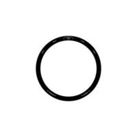 Zen Circle Icon Symbol. Aesthetic Circle Shape for Logo, Art Frame, Art Illustration, Website or Graphic Design Element. Vector Illustration