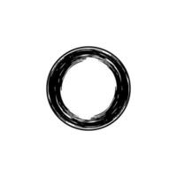 Zen Circle Icon Symbol. Aesthetic Circle Shape for Logo, Art Frame, Art Illustration, Website or Graphic Design Element. Vector Illustration