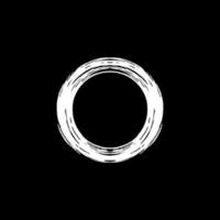 Zen Circle Icon Symbol. Aesthetic Circle Shape for Logo, Art Frame, Art Illustration, Website or Graphic Design Element. Vector Illustration