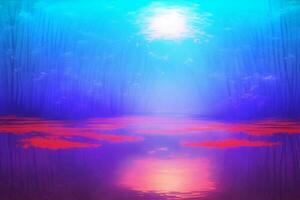 Abstract background that captures the essence of tranquility and serenity photo