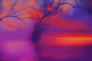 Abstract background that captures the essence of tranquility and serenity photo