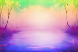 Abstract background that captures the essence of tranquility and serenity photo