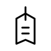 Tag Icon Vector Symbol Design Illustration