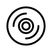 disco icono vector símbolo diseño ilustración