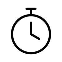 Stopwatch Icon Vector Symbol Design Illustration