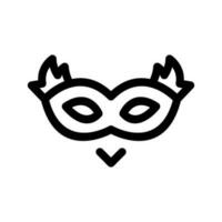 Eye Mask Icon Vector Symbol Design Illustration