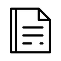 Document Icon Vector Symbol Design Illustration