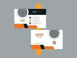 creative business card design template vector