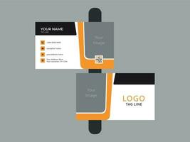 creative business card design template vector