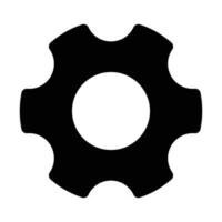 Vector icon settings, tools, gears, Gear Sign Isolated on white background. Help choice account concept. Trendy flat style for graphic design, logo, website, social media, UI, app