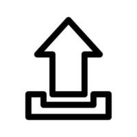 Upload Icon Vector Symbol Design Illustration