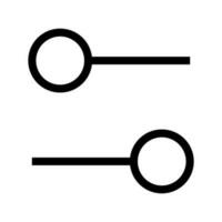 ajustes icono vector símbolo diseño ilustración