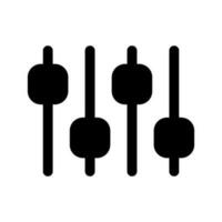 Controls Icon Vector Symbol Design Illustration