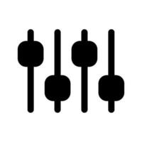 Controls Icon Vector Symbol Design Illustration