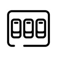 Switch Icon Vector Symbol Design Illustration