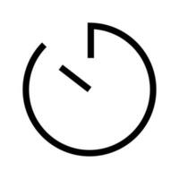 Timer Icon Vector Symbol Design Illustration